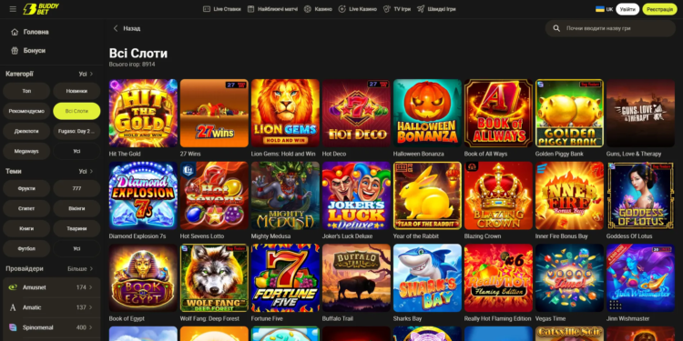 Усе про казино Buddy Bet: Шлях від новачка до професіонала