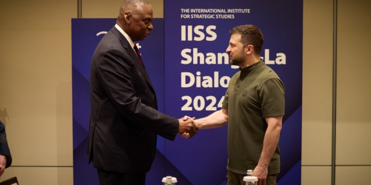 Зеленський зустрівся з Остіном – говорили і про пришвидшення постачання F-16 (ФОТО, ВІДЕО)