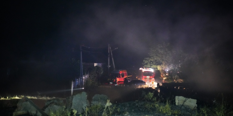 У Миколаєві масштабна пожежа сухостою ледь не призвела до займання житлових будинків (ФОТО)