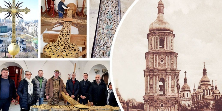 На Софію Київську от-от повернуть головний хрест, люди чекають дива. Чому (ФОТО, ВІДЕО)