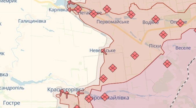 У ворога є просування на 4 напрямках – DeepState