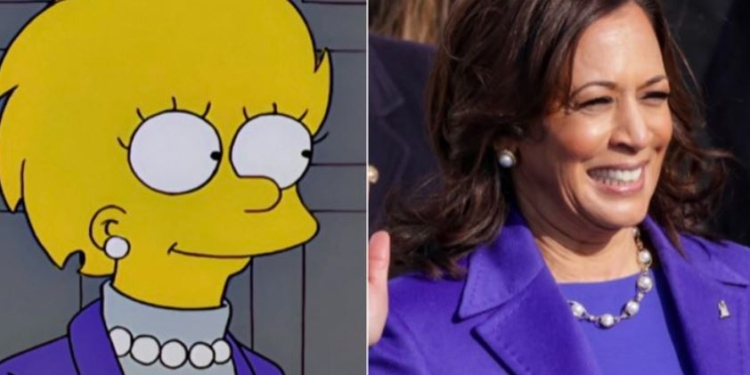 “Сімпсони” передбачили Камалу Гарріс. Та чи не помилилися в часі? (ВІДЕО)