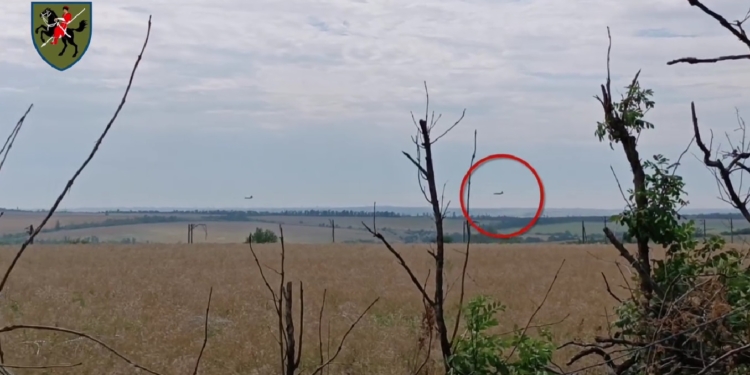 На Покровському напрямку збито черговий російський Су-25 (ВІДЕО)