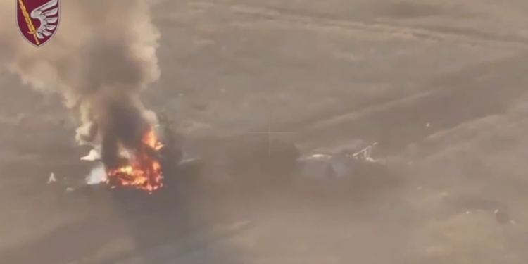 Росіяни на трьох БМП під прикриттям танку намагались прорвати оборону миколаївських десантників: дивіться, що з цього вийшло (ВІДЕО)