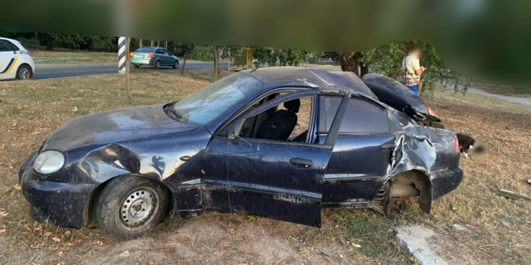 У Миколаєві патрульні затримали нетверезого водія, який скоїв ДТП (ФОТО)