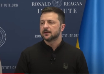 Американці чекають на листопад.  Європа, Близький Схід – весь світ чекає на листопад. І Путін теж чекає на листопад, – Зеленський в Інституті Рейгана (ВІДЕО)