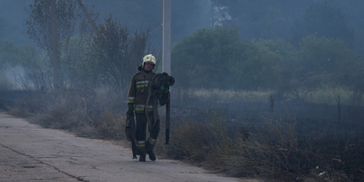 Пожежу біля Балабанівського урочища загасили – на 5 га (ФОТО)