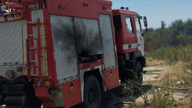 Росіяни атакували дронами Куцурубську громаду на Миколаївщині: прицільно били по пожежній машині (ФОТО)