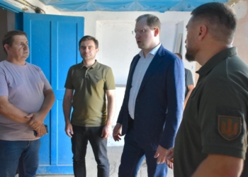 Міністр довкілля та голова Держводагентства відвідали Снігурівку на Миколаївщині (ФОТО)