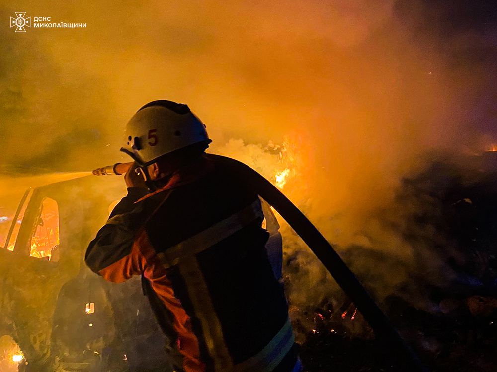 За добу на Миколаївщині гасили автівку та госпспоруди, також вигоріло 26 га відкритих територій (ФОТО) 12