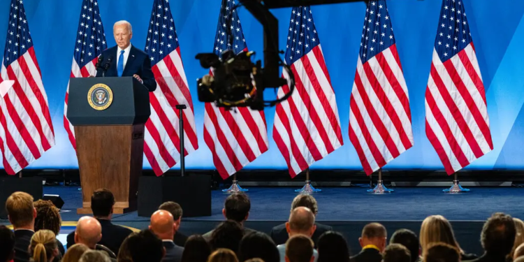 Пресконференція Байдена обійшла за переглядами «Оскар» – вона була перша після «провальних» дебатів