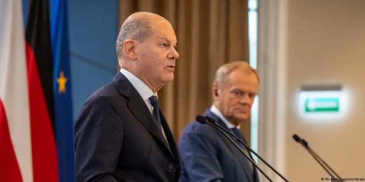 Шольц у Варшаві заявив про готовність Німеччини виплатити компенсації жертвам окупації у Польщі