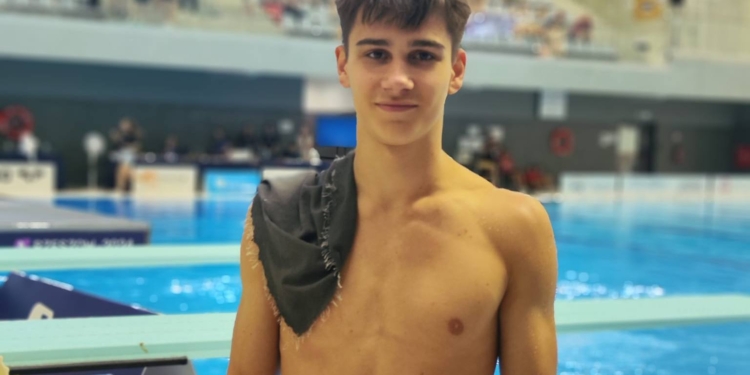 Стрибун у воду з Миколаєва Максим Мірза – бронзовий призер чемпіонату Європи