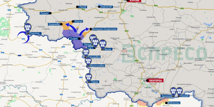 Наступ на Курщині йде за 4 напрямками, – Згурець (ВІДЕО)