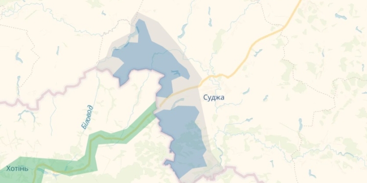 Бої на Курщині. День перший – у відображенні DeepState