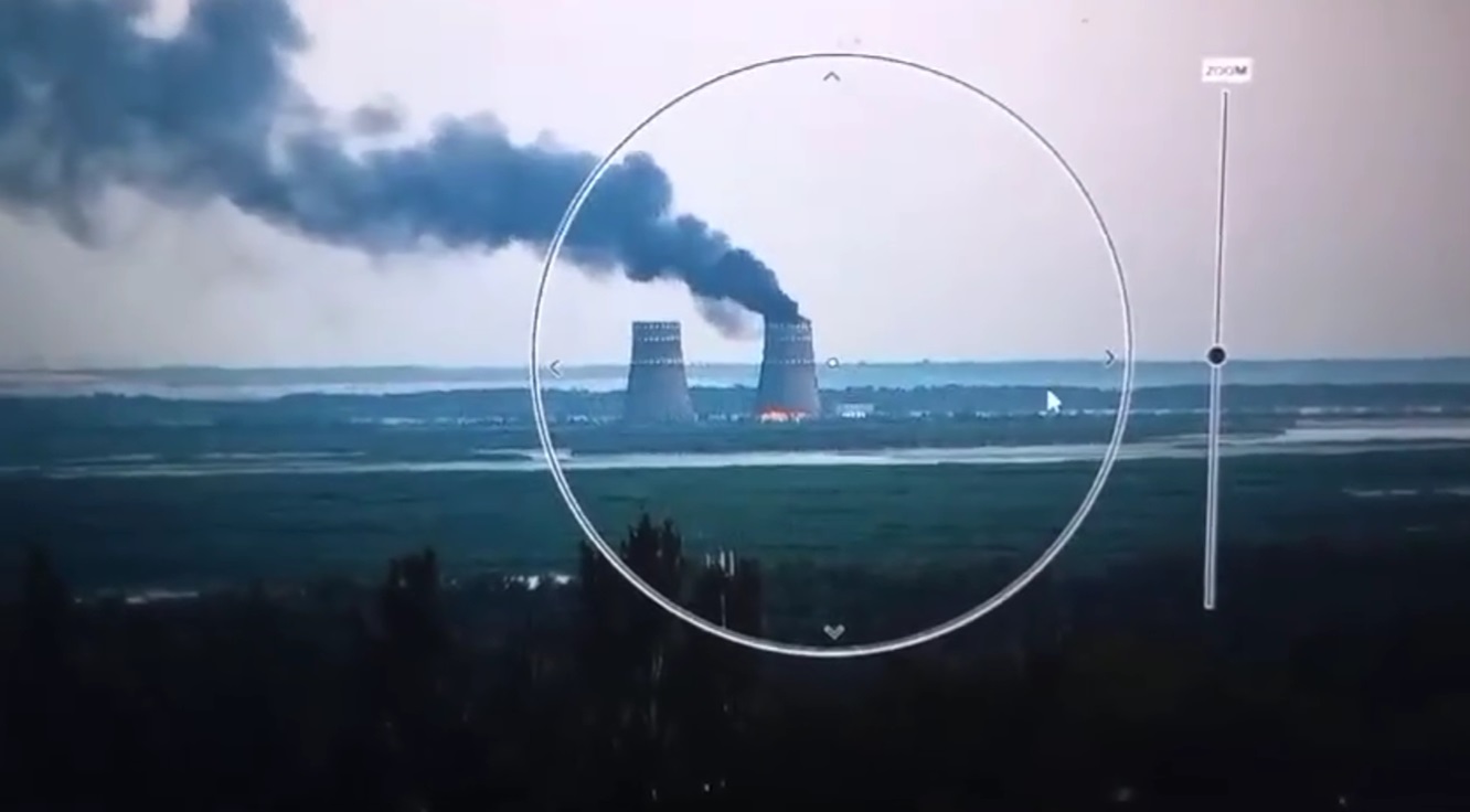 Чекаємо реакції світу: Зеленський відреагував на влаштовану російськими окупантами пожежу на ЗАЕС (ВІДЕО)