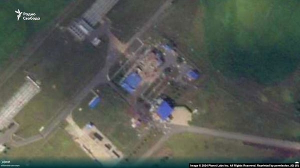 Супутникові знімки показують руйнування на газовимірювальній станції “Суджа” в Курській області 