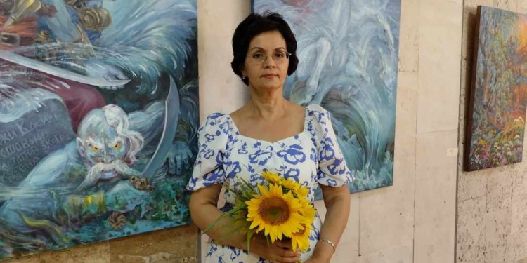 «Козацька Атлантида»: у Миколаєві відкрилась виставка картин Ольги Артим (ФОТО)