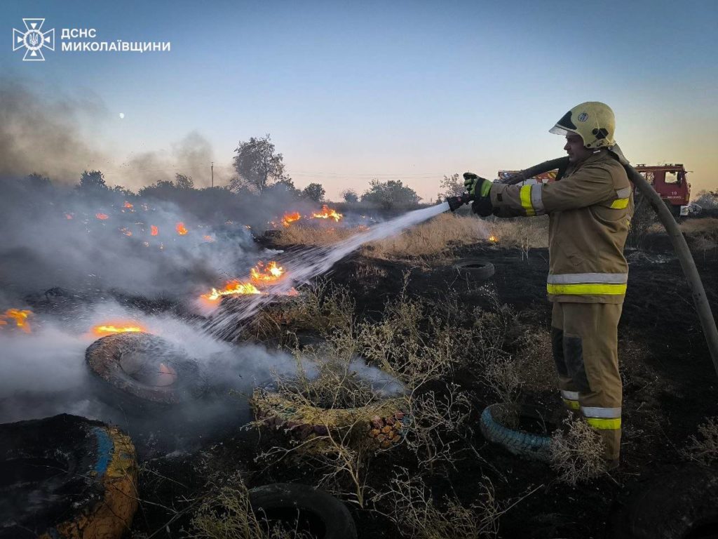 "Чорну пожежу" під Миколаєвом локалізували (ФОТО) 2