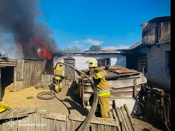 Миколаївщина у вогні. Де горіло минулої доби (ФОТО) 2