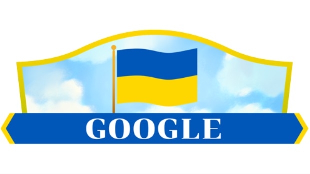 Google знову присвятив дудл Дню Незалежності України