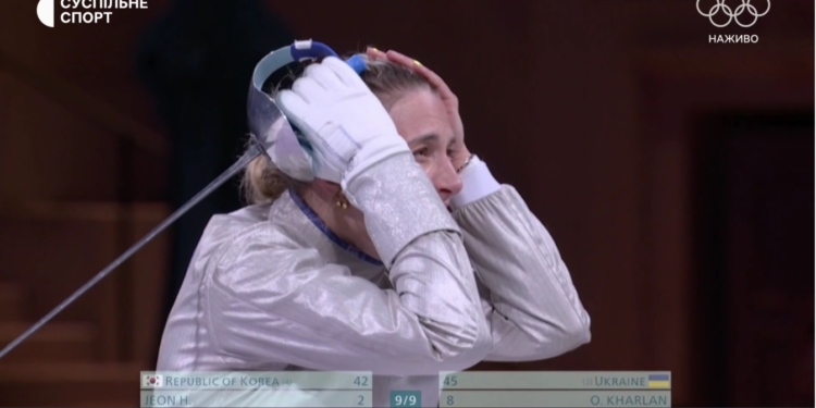 Миколаївська шаблістка Ольга Харлан поставила шикарну крапку в останньому двобої: у України є перше «золото» Олімпіади!