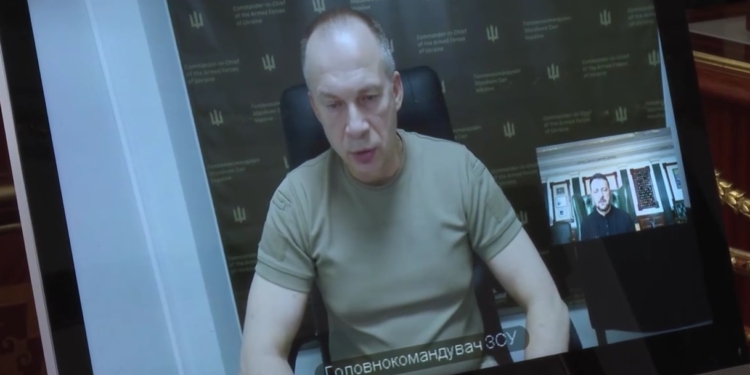 ЗСУ просунулись у Курській області на 1-3 км, на Сході країни особливих змін обстановки немає – Сирський (ВІДЕО)