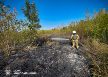 На Миколаївщині рятувальники ліквідували наслідки масованого ворожого обстрілу (ФОТО)