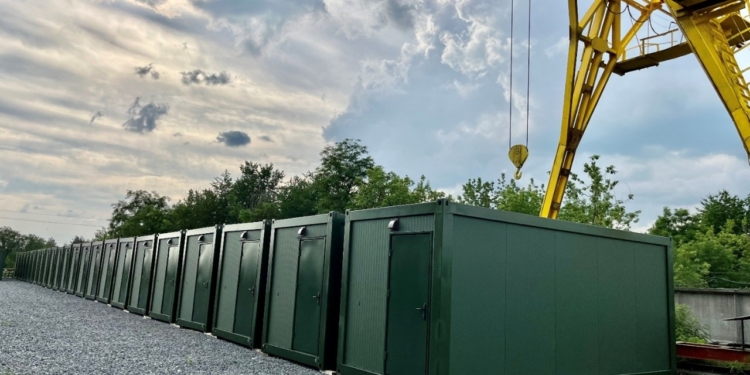 Міноборони поставило військовим підрозділам 540 контейнерів та модульних конструкцій (ФОТО)
