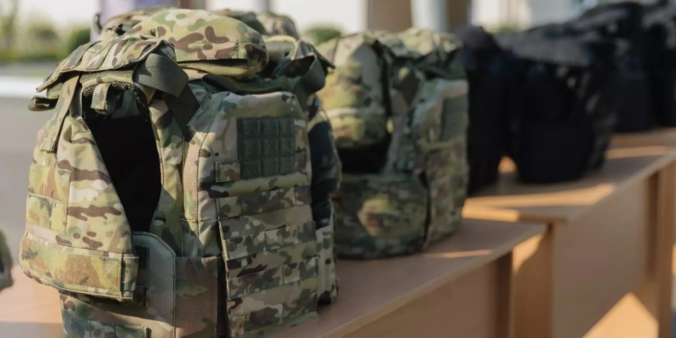 Підрозділи системи МВС отримали 1170 жіночих бронежилетів від Глобального фонду реформування сектору безпеки (ФОТО)