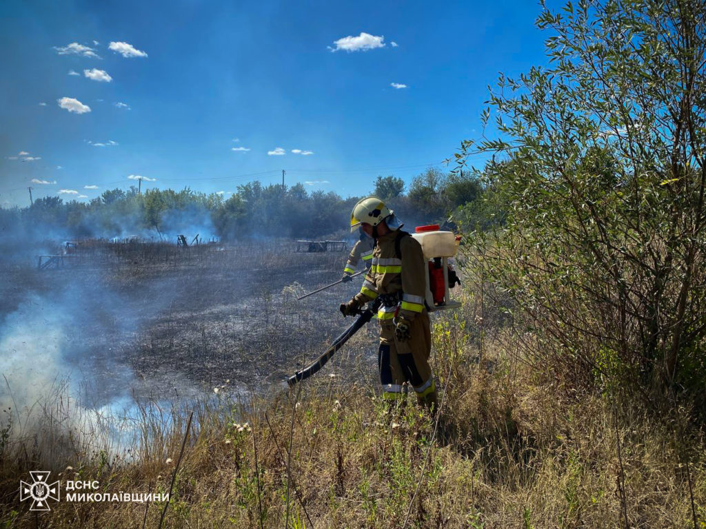 На одній із 32 пожеж за добу у Миколаївській області загинуло двоє чоловіків (ФОТО) 12