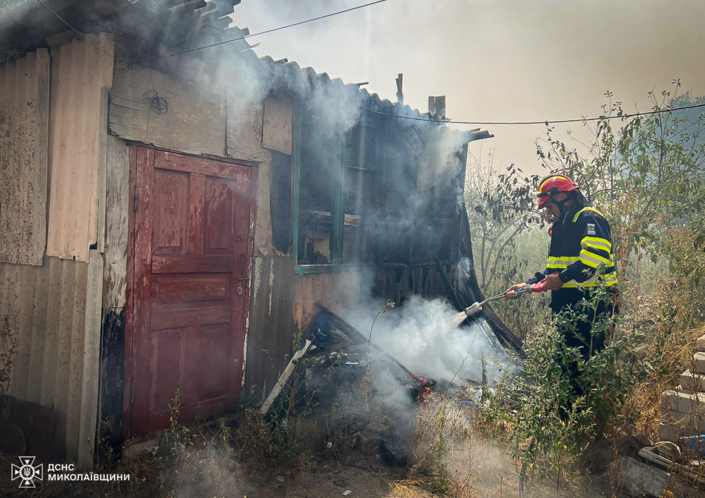 На Миколаївщині горить ліс: площа займання – 30 га, вогонь дістався житлового сектору села Ковалівка (ФОТО) 16