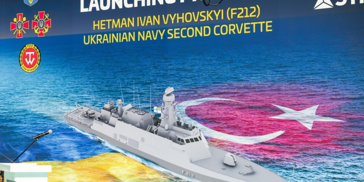 На корвет “Гетьман Іван Виговський”, який будується у Туреччині, вже набирають екіпаж