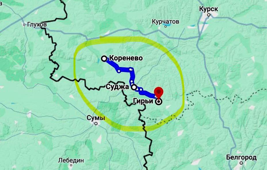 У Курській області не працюють ж-д вокзали, в оточенні група російських військових 4