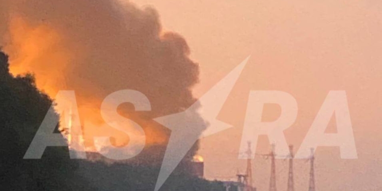 Після атаки дронів горять енергооб’єкти в Московській і Тверській області (ФОТО, ВІДЕО)