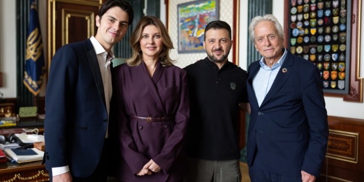 Зеленські зустрілися з Майклом Дугласом. Що ще цікавого було на Саміті перших леді та джентльменів (ФОТО, ВІДЕО)