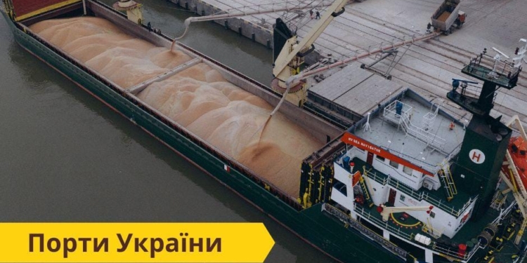 Збільшення в понад 2 рази – вантажообіг портів України за серпень склав 7 млн тонн