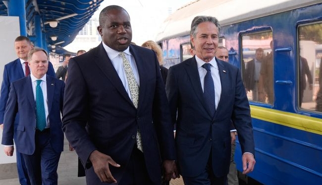 Блінкен та Леммі вже у Києві. З ними Залужний (ФОТО, ВІДЕО)