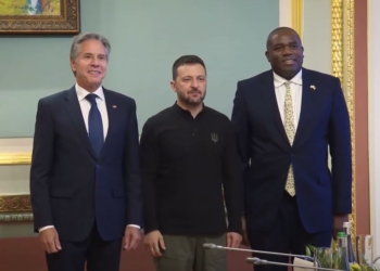 “Все обговорили”, – Зеленський розповів про зустріч з Блінкеном і Ламмі (ВІДЕО)