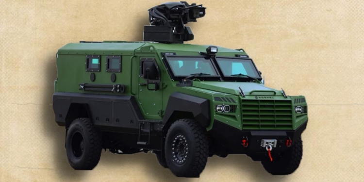 Міноборони допустило до експлуатації у війську канадський бронеавтомобіль Roshel Senator MRAP