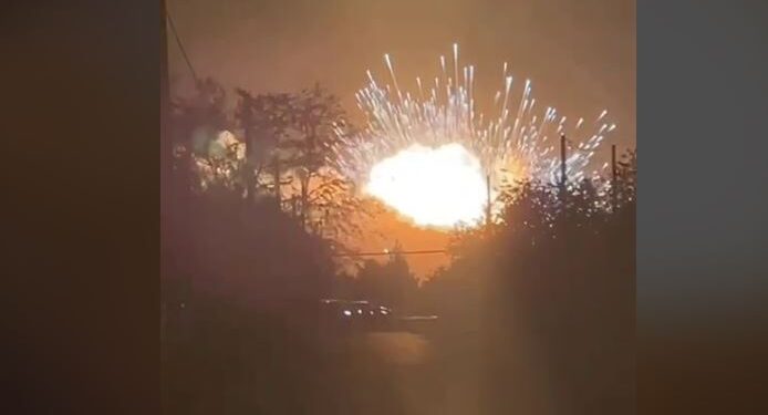 У Краснодарському краї вибухають склади з боєприпасами (ВІДЕО)