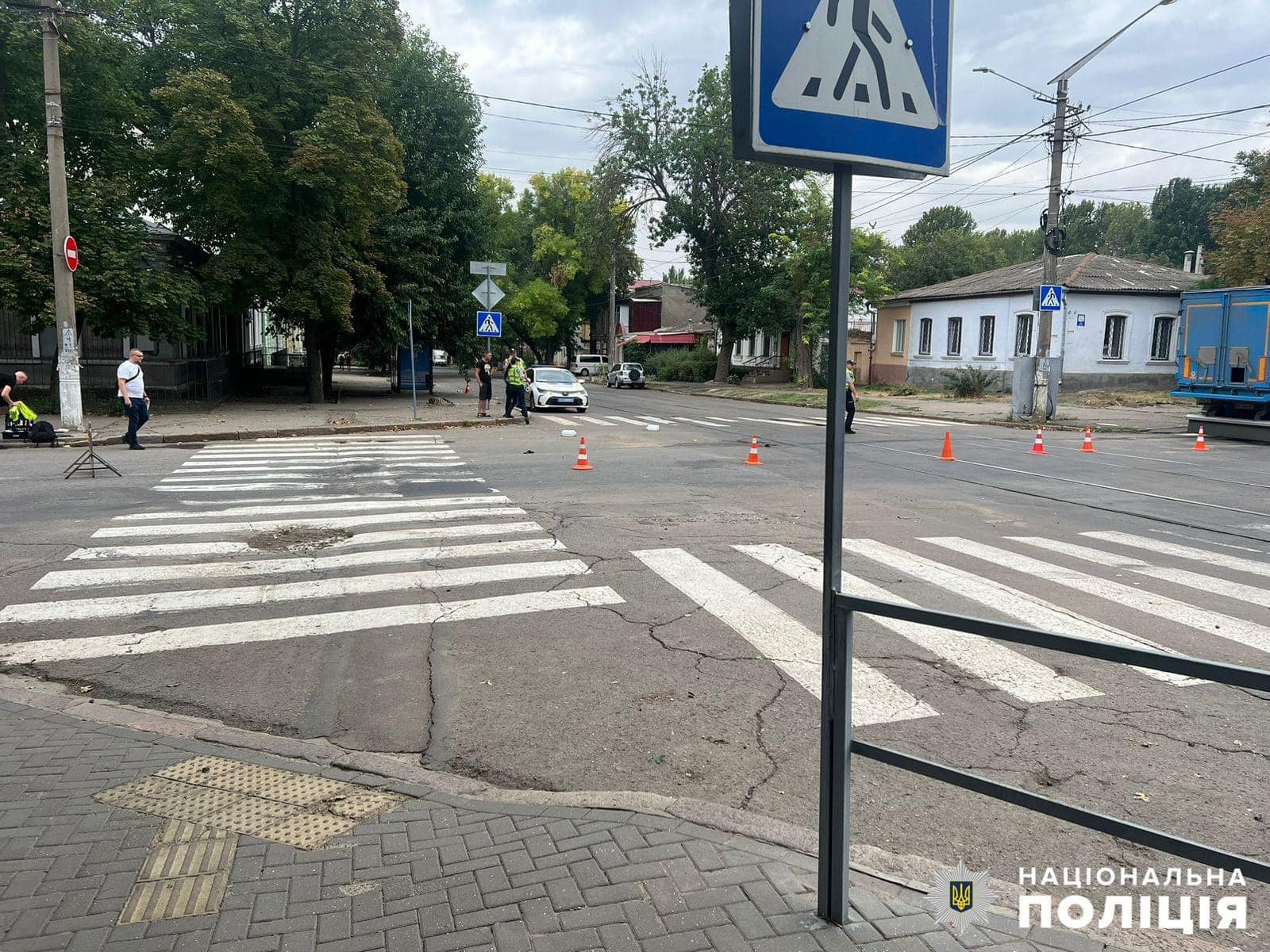 Слідчі поліції оголосили про підозру водію, який збив літню жінку у Миколаєві