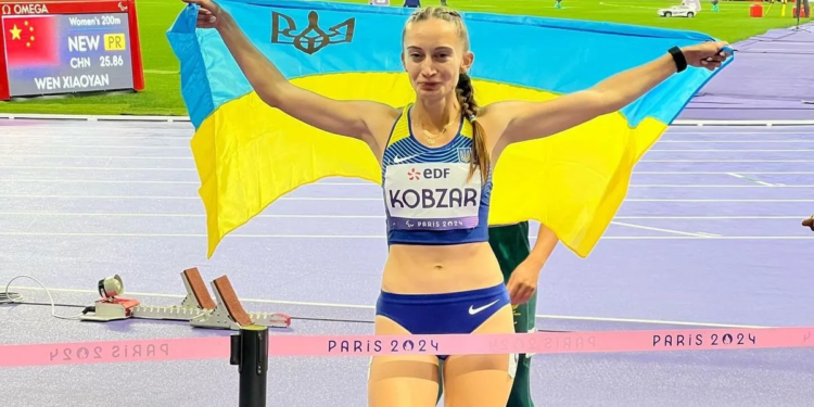 Наталія Кобзар виборола 9-те “золото” для України на Паралімпіаді в Парижі