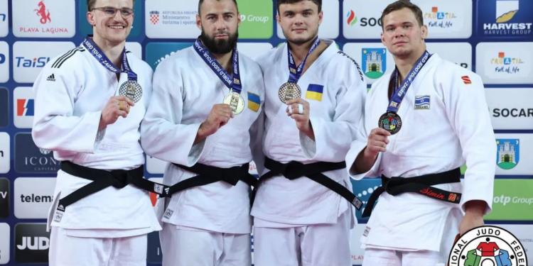 Українські дзюдоїсти здобули “золото” і “бронзу” на Гран-прі в Хорватії