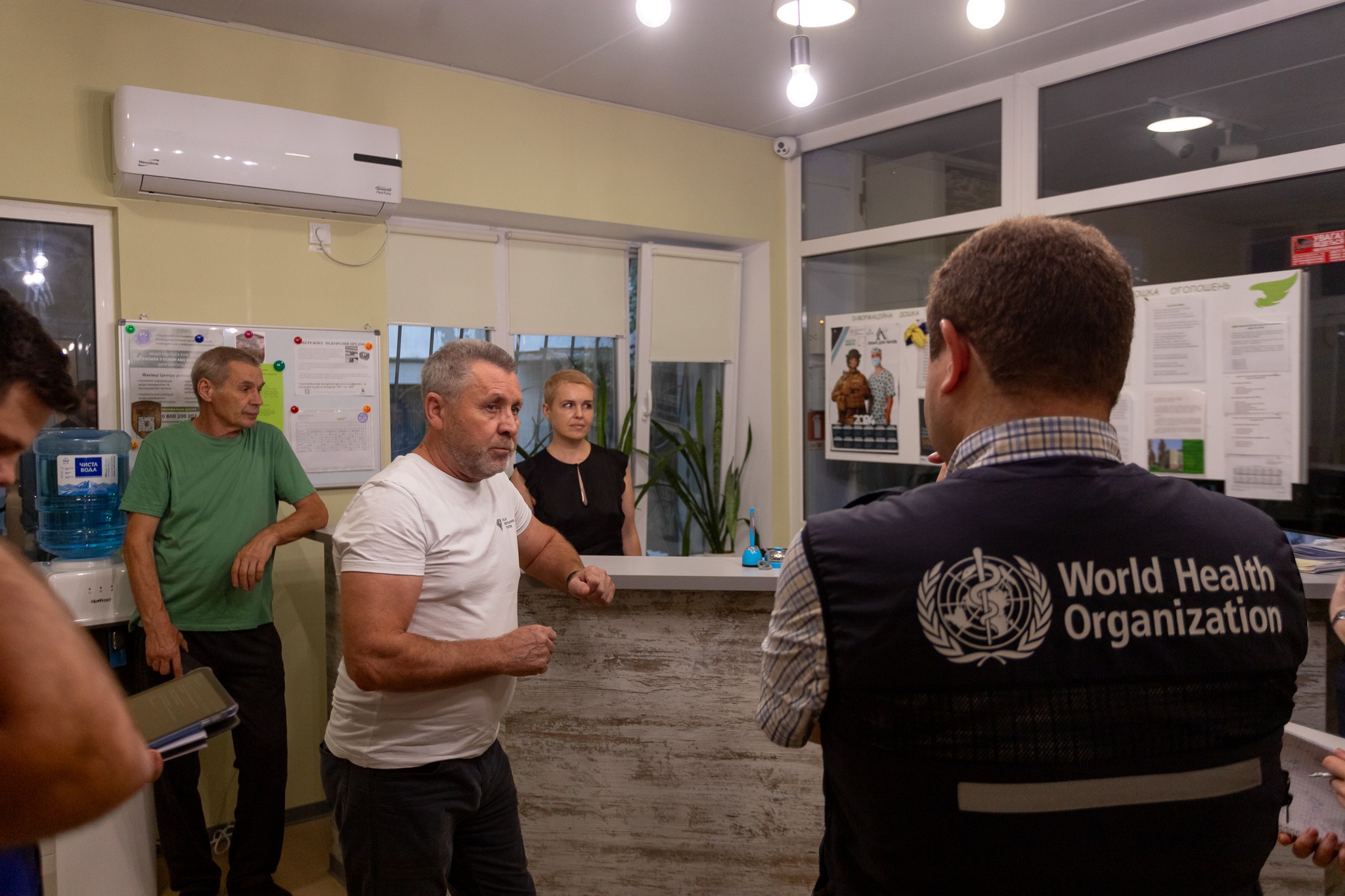 Делегація ВООЗ відвідала Миколаївський міський центр підтримки ветеранів війни (ФОТО)