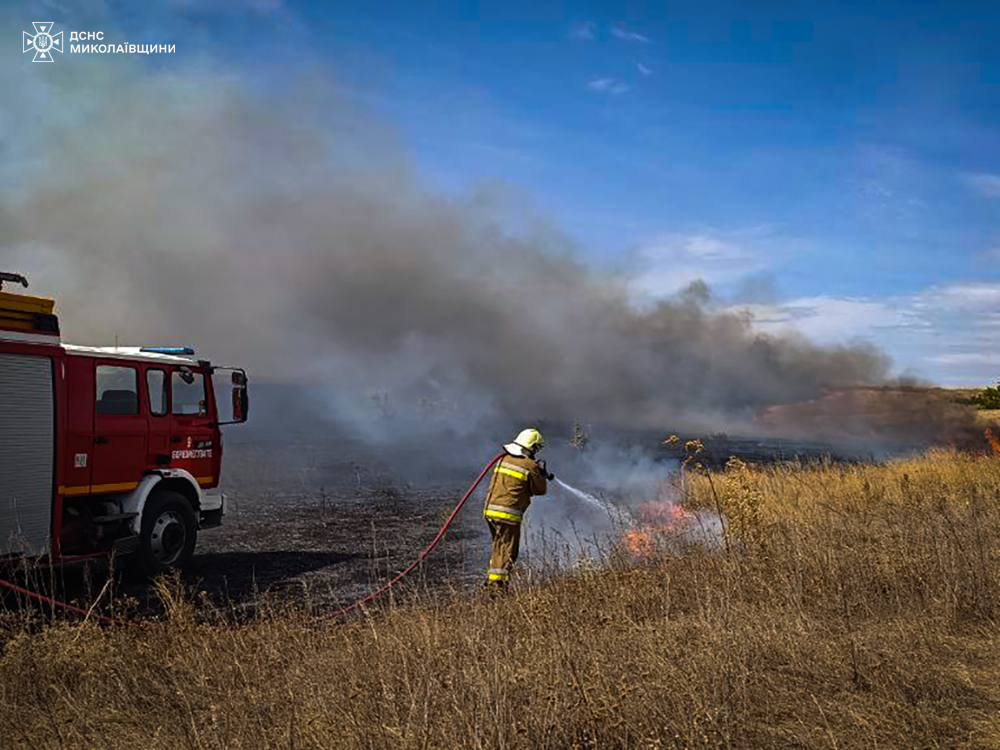 На Миколаївщині за добу ліквідовано 41 пожежу, одна з яких виникла в результаті бойових дій (ФОТО) 6