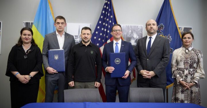 Запорізька область та штат Пенсильванія уклали угоду про співпрацю