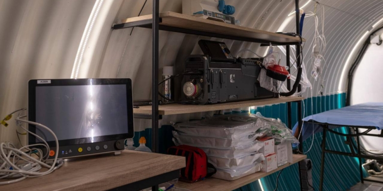 Україна ввела в експлуатацію перший підземний шпиталь для ЗСУ (ФОТО)