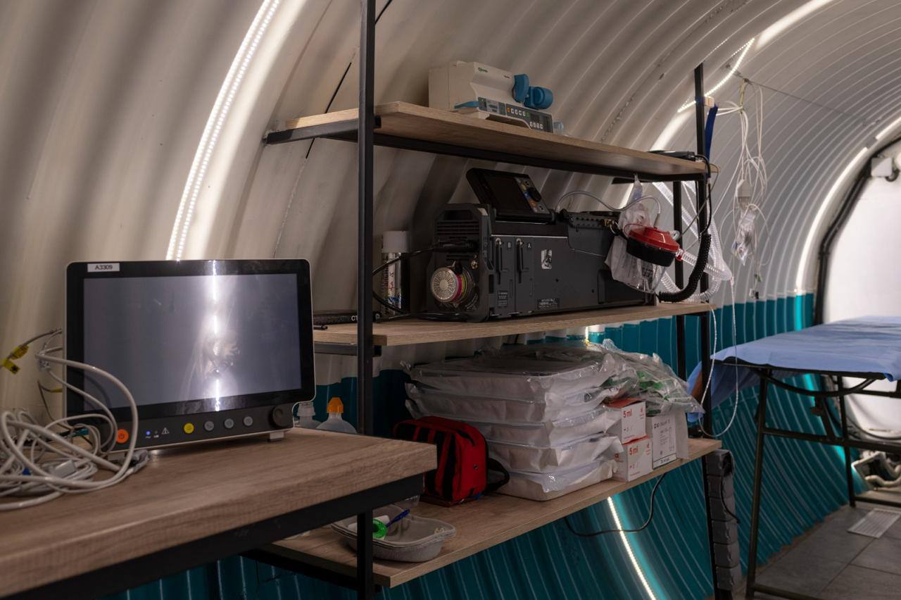 Україна ввела в експлуатацію перший підземний шпиталь для ЗСУ (ФОТО)