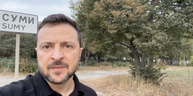 «Є рішення, щоб підтримати Сумщину, і окремо ще будуть наради щодо енергетики регіону, інших наших прикордонних областей» – звернення Зеленського (ВІДЕО)